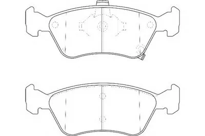 Комплект тормозных колодок, дисковый тормоз DURON купить