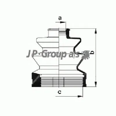 Комплект пылника, приводной вал QH JP GROUP купить