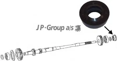Уплотнительное кольцо вала, приводной вал CLASSIC JP GROUP купить