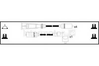 Комплект проводов зажигания Intermotor STANDARD купить