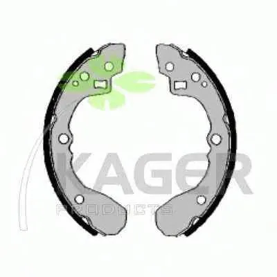 Комплект тормозных колодок KAGER купить