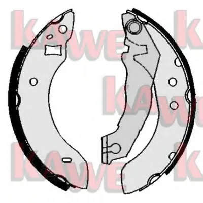Комплект тормозных колодок KAWE купить