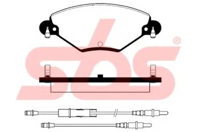Комплект тормозных колодок, дисковый тормоз sbs купить