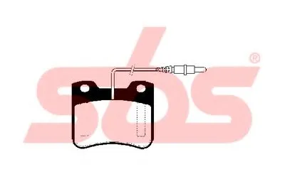 Комплект тормозных колодок, дисковый тормоз sbs купить