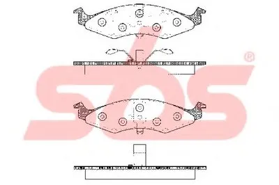 Комплект тормозных колодок, дисковый тормоз sbs купить