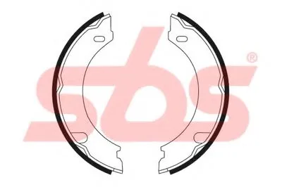 Комплект тормозных колодок, стояночная тормозная система sbs купить
