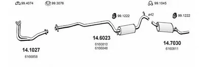 Система выпуска ОГ ASSO купить