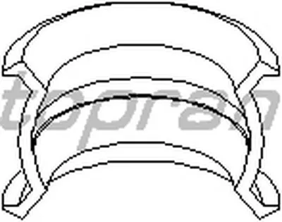 Втулка, шток вилки переключения передач TOPRAN купить