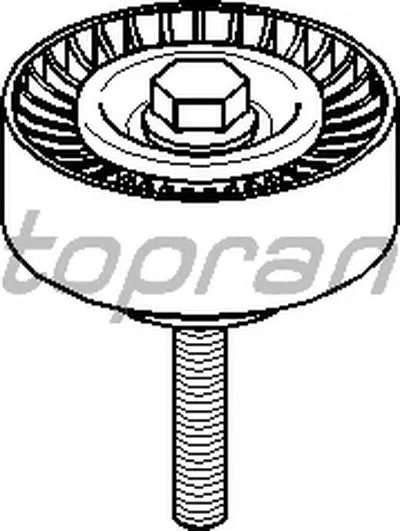 Паразитный / ведущий ролик, поликлиновой ремень TOPRAN купить