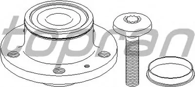 ? колесн. ступицы = TOPRAN купить
