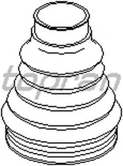 Пыльник, приводной вал TOPRAN купить