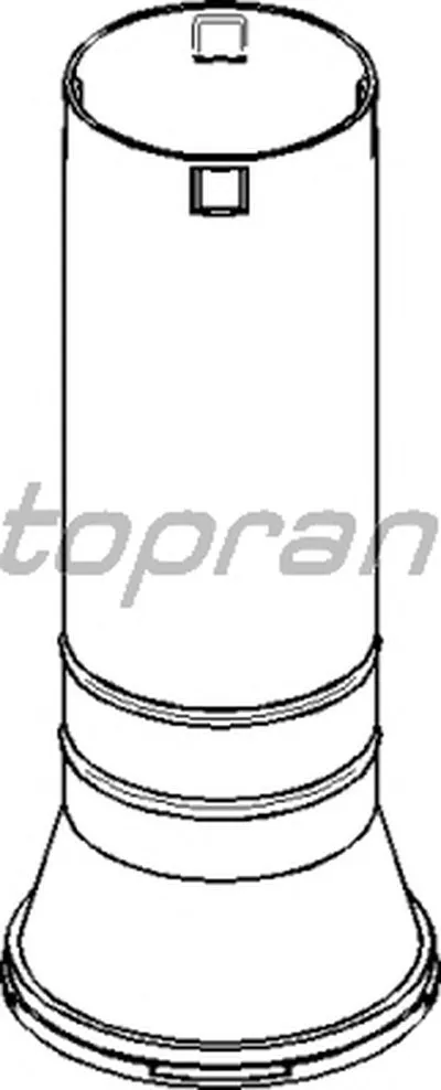 Защитный колпак / пыльник, амортизатор TOPRAN купить