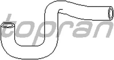 Шланг радиатора TOPRAN купить