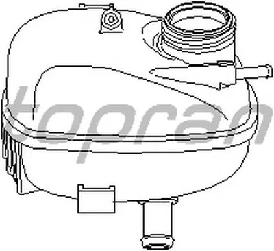 Компенсационный бак, охлаждающая жидкость TOPRAN купить