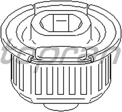 Втулка, балка моста TOPRAN купить