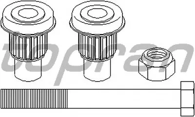 Ремкомплект, направляющий рычаг TOPRAN купить