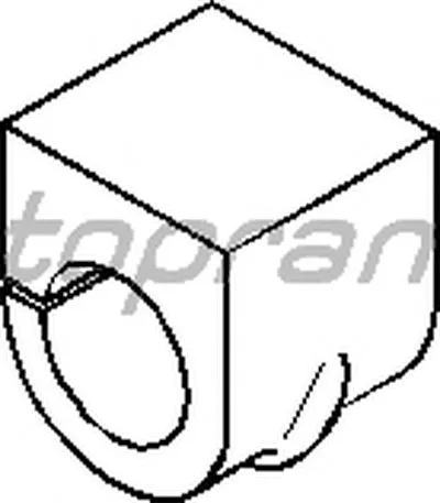 Опора, стабилизатор TOPRAN купить