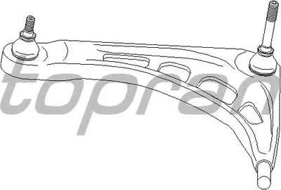 Рычаг независимой подвески колеса, подвеска колеса TOPRAN купить