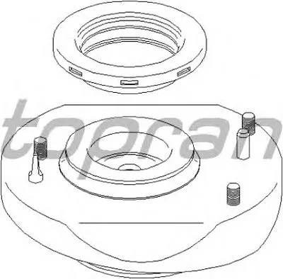 Опора стойки амортизатора TOPRAN купить