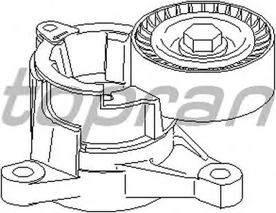 Натяжитель ремня, клиновой зубча TOPRAN купить