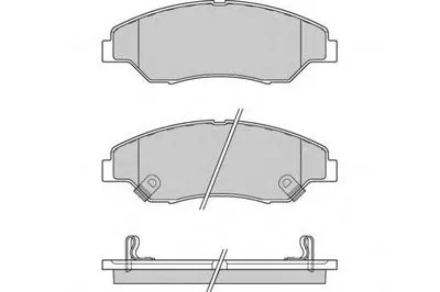 Комплект тормозных колодок, дисковый тормоз E.T.F. купить