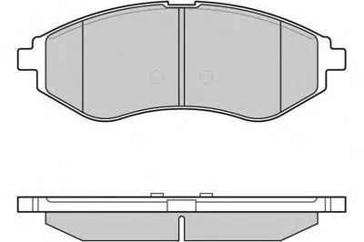 Комплект тормозных колодок, дисковый тормоз E.T.F. купить