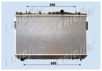 Радиатор, охлаждение двигателя FRIGAIR купить