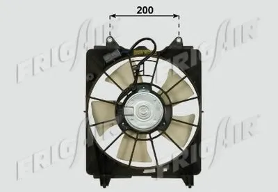 Вентилятор, охлаждение двигателя FRIGAIR купить