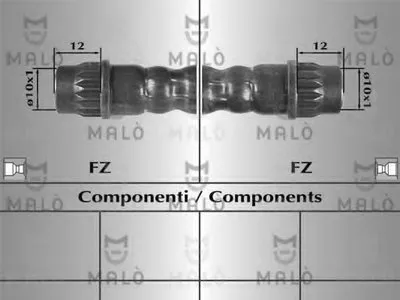 Тормозной шланг MALÒ купить