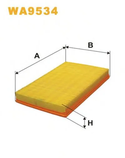 WA 9534   (149/9) - Volkswagen Fox 1.4i (75HP) 4/05- (ОЕ 030129620F)