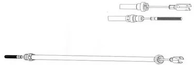 Тросик сцепления CEF купить
