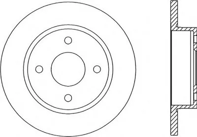 Тормозной диск ADAPTIVE OPEN PARTS купить
