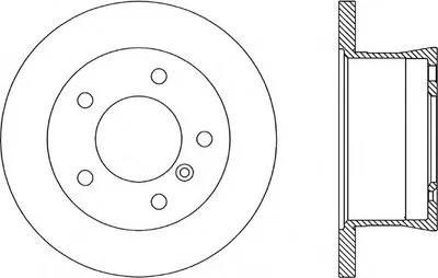 Тормозной диск ADAPTIVE OPEN PARTS купить