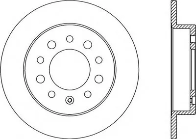 Тормозной диск RADIANCE OPEN PARTS купить