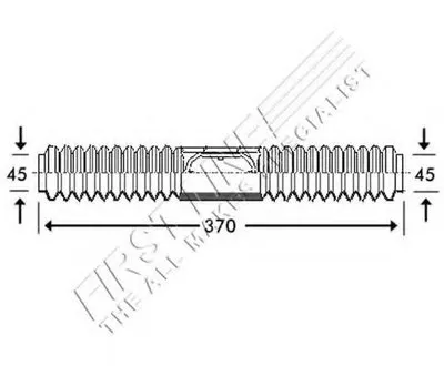 Пыльник, рулевое управление FIRST LINE купить