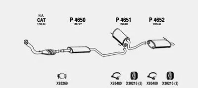 Система выпуска ОГ FENNO купить