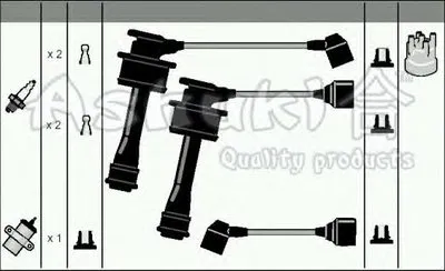 Комплект проводов зажигания ASHUKI купить