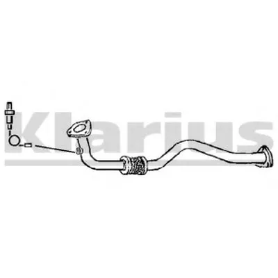 Труба выхлопного газа KLARIUS купить