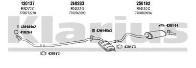 Система выпуска ОГ KLARIUS купить