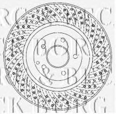 Тормозной диск BORG & BECK купить