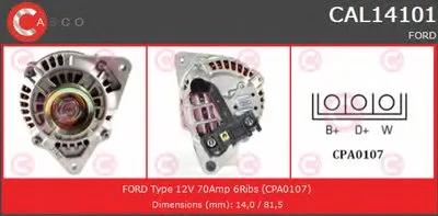 Генератор BRAND NEW SERIES CASCO купить