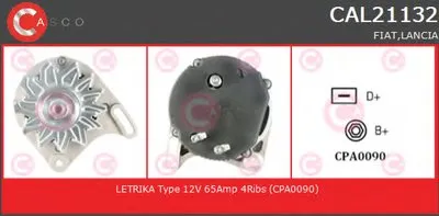 Генератор GENUINE SERIES CASCO купить