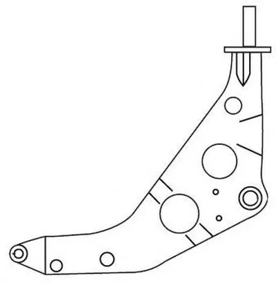 Рычаг независимой подвески колеса, подвеска колеса FRAP купить