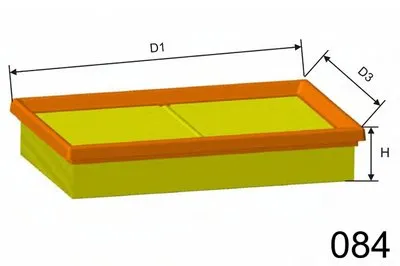 Воздушный фильтр MISFAT MISFAT купить