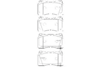 Комплект тормозных колодок, дисковый тормоз WAGNER купить