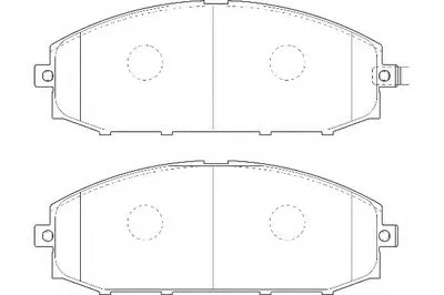 Комплект тормозных колодок, дисковый тормоз WAGNER купить