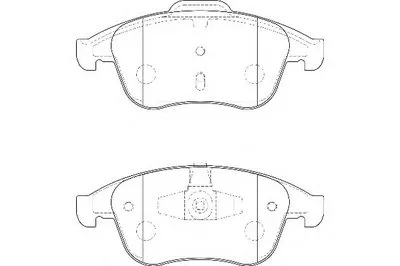 Комплект тормозных колодок, дисковый тормоз WAGNER купить