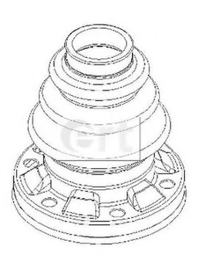 Комплект пылника, приводной вал ERT купить