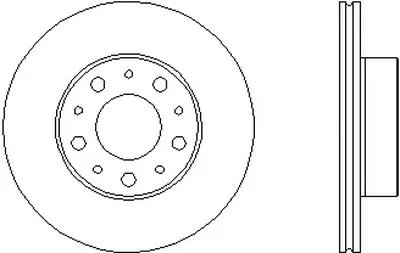 Тормозной диск PRO HELLA PAGID купить