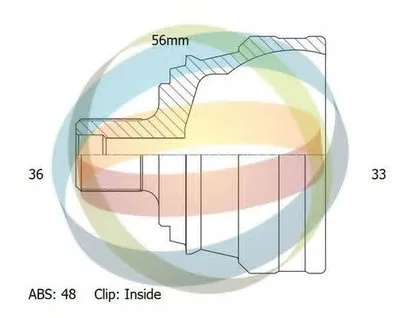 Шарнирный комплект, приводной вал ODM-MULTIPARTS купить